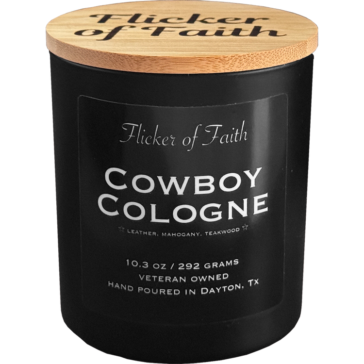 Cowboy Cologne 2-Wick Candle for Home