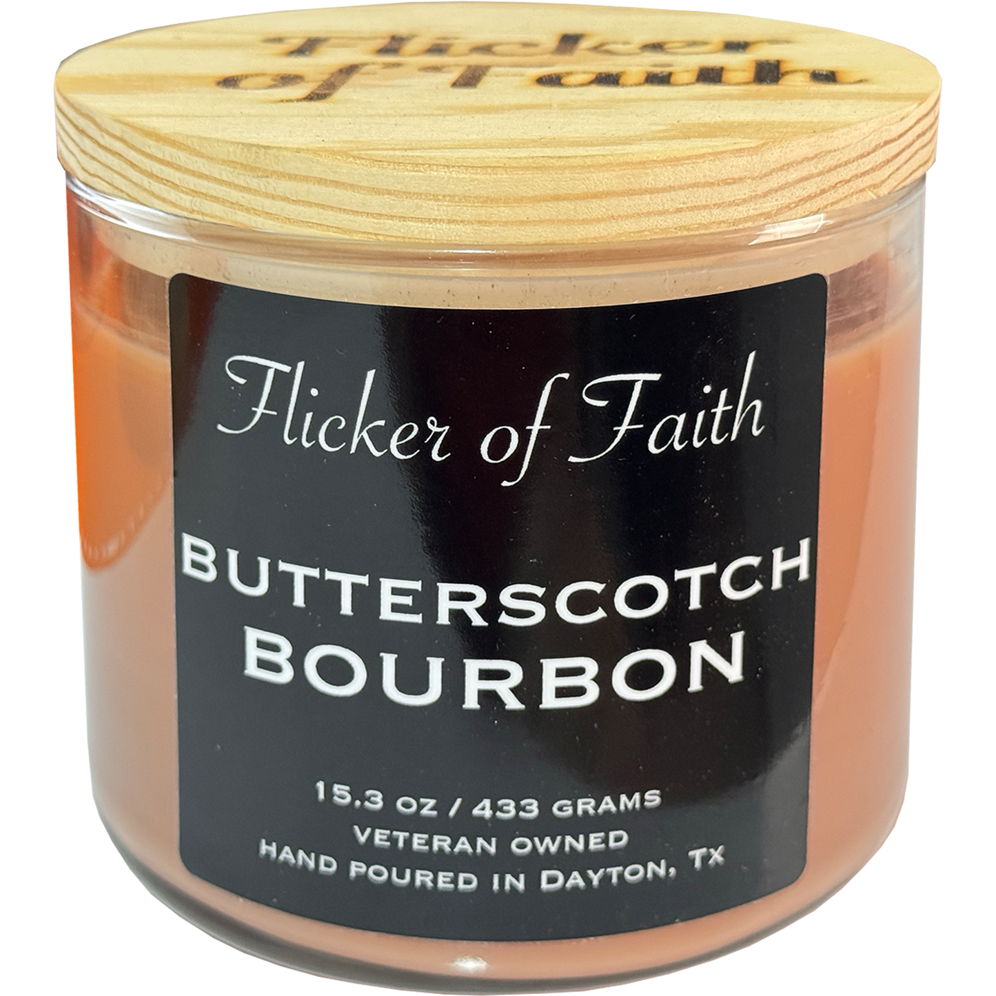 Butterscotch Bourbon 3-Wick Candle 15.3oz