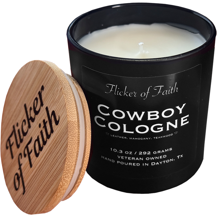 Cowboy Cologne 2-Wick Candle for Home