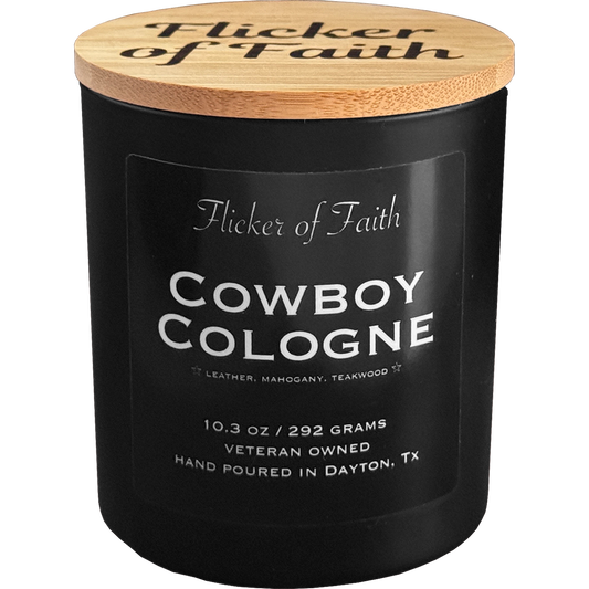 Cowboy Cologne 2-Wick Candle for Home
