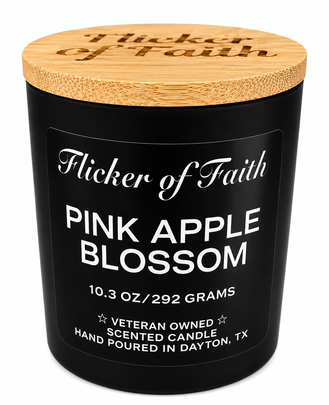 Pink Apple Blossom 2-wick scented candle 10.3oz