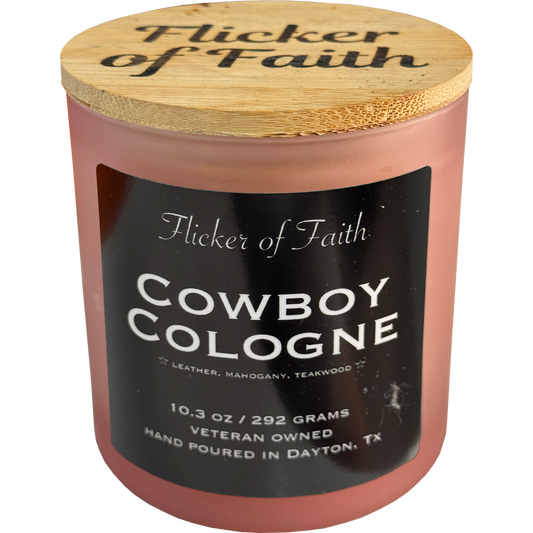 Cowboy Cologne 2-Wick Scented Candle 10.3oz