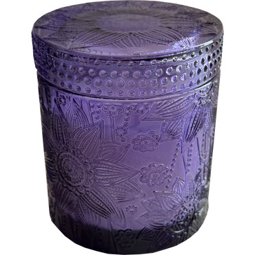 Tea Party 8oz Scented Candle in Votive Glass Jar